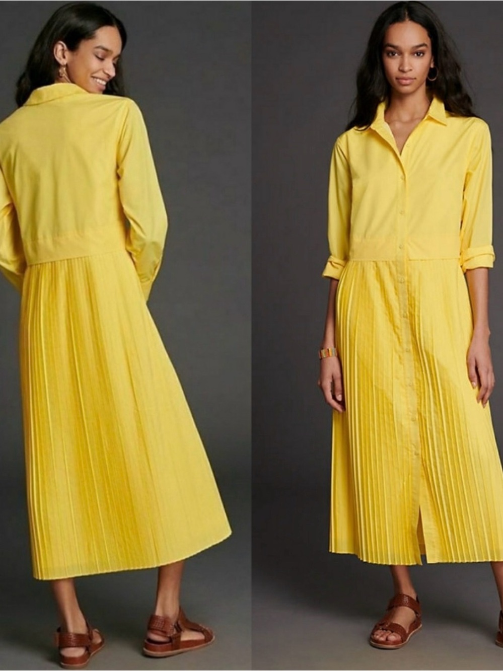 NWT Anthropologie Mare Mare Eleonore pleated dress